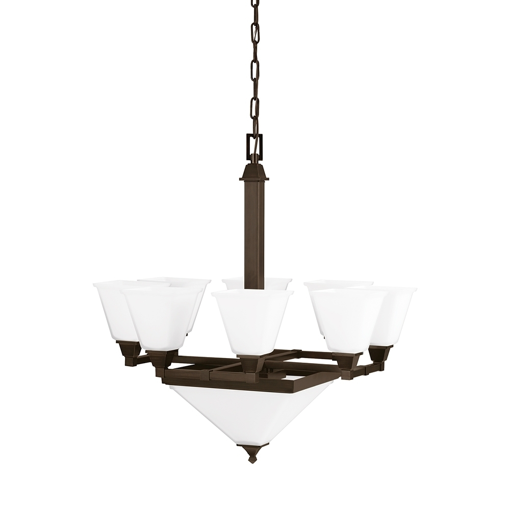 Ten Light Chandelier