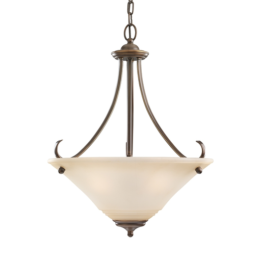 Product image for VCLGT 65381-829 100W 120V MEDIUM A RUSSET BRONZE THREE LIGHT PENDANT
