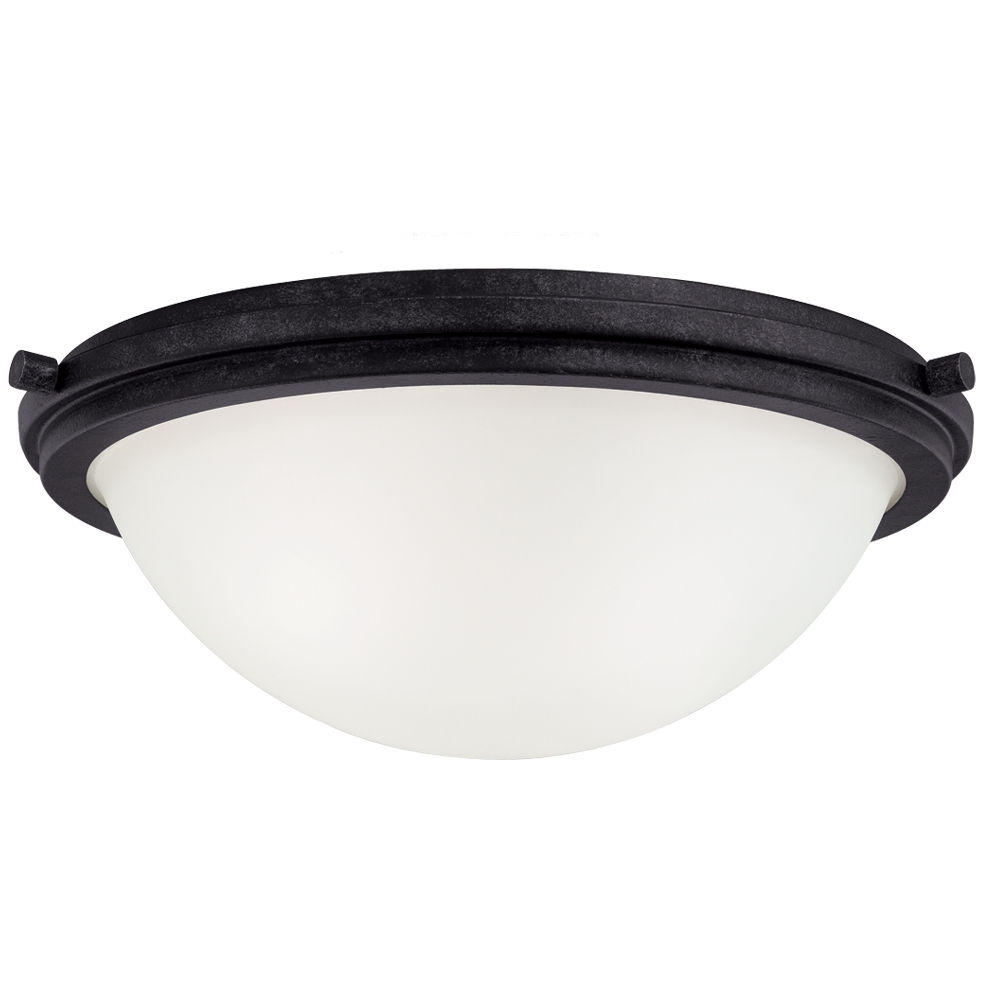 Three Light Ceiling Flush Mount