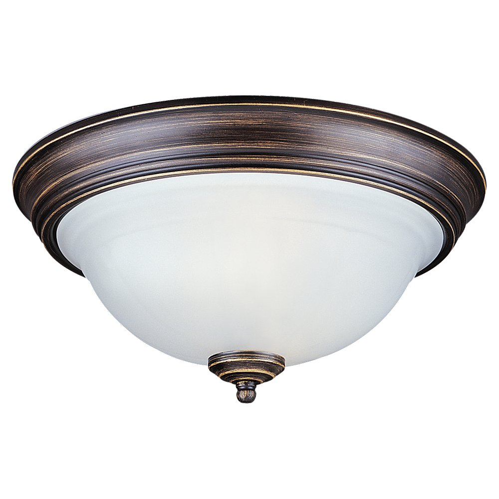 Two Light Ceiling Flush Mount