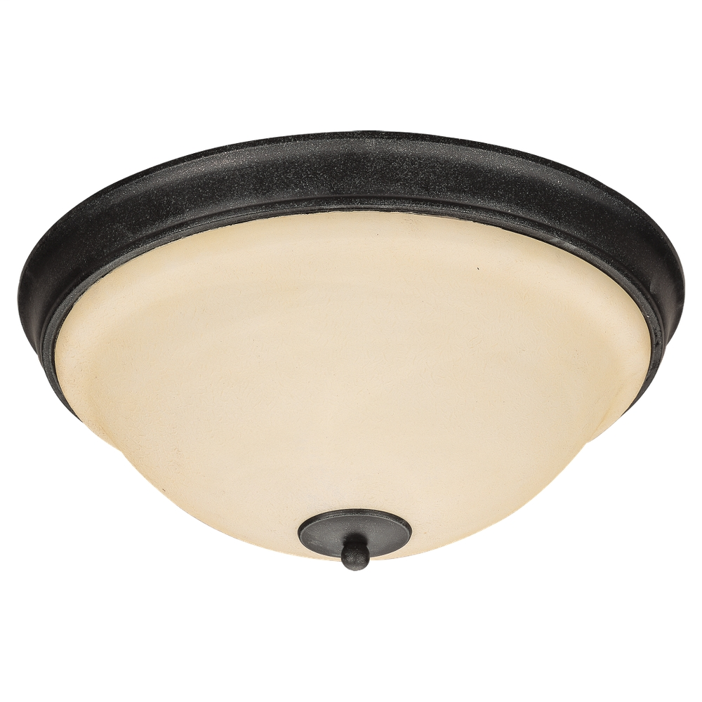 Three Light Ceiling Flush Mount