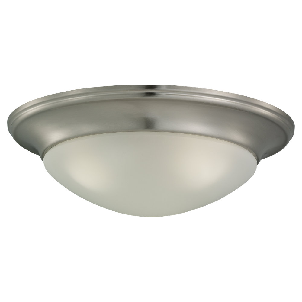 Three Light Ceiling Flush Mount