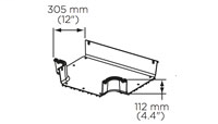 FGS-MHRT-F: TEE,HORIZ,4X12,YEL,FGS