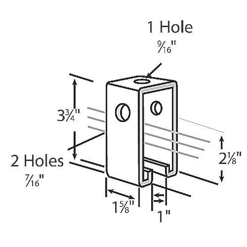 Fittings, Brackets & Hardware