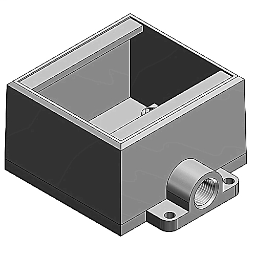 2 Gang, Deep Device Box, Dead End