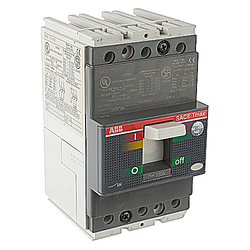 Product image for Thomas & Betts T1N100TL100 Amp 3 Phase Thermal Magnetic Breaker