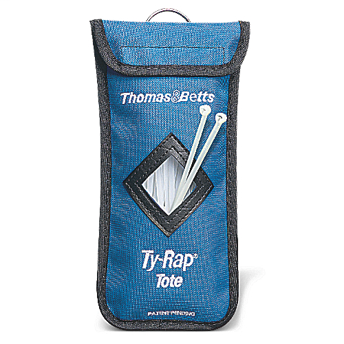 Product image for Thomas & Betts TY-TOTE-25 Cable Tie Dispenser, for 8" Ties, w/ Belt Clip