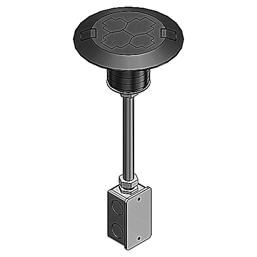 SC FPT32P2CBLK 2X2 POKETHRU 2 P Viking Electric