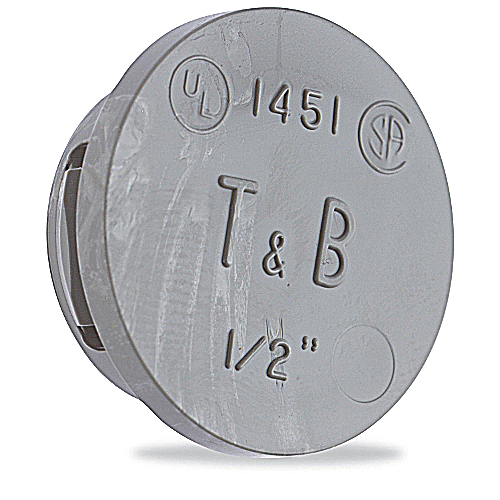 Thomas & Betts 1454 1-1/4 Inch Knockout Plug Thomas & Betts 1454 1-1/4 Inch Knockout Plug
