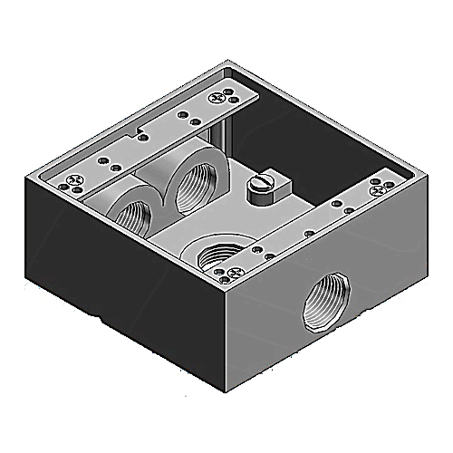 Conduit Box - 2 Gang