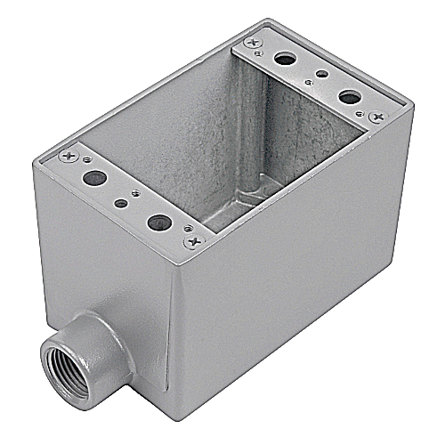 1 Gang, Shallow Device Box, Dead End