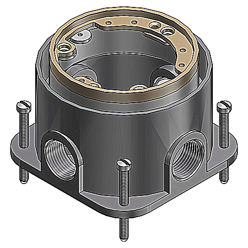 SC 601-1/2-SC 601 W/.5 INCH TAPPED SC 601-1/2-SC 601 W/.5 INCH TAPPED