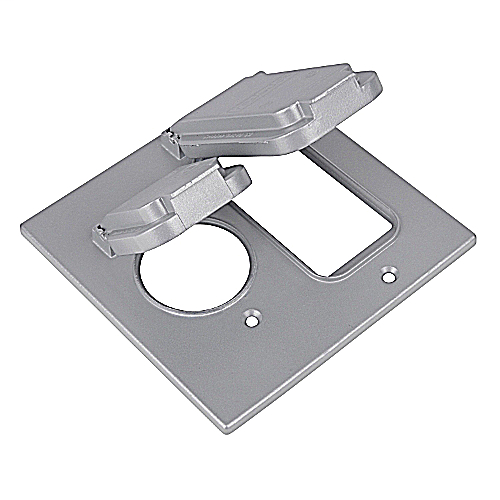 RED-DOT 2CCSG 2GANG GFCI & SWITCH WEATHERPROOF COVER RED-DOT 2CCSG 2GANG GFCI & SWITCH WEATHERPROOF COVER
