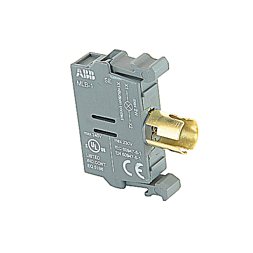 Product image for Thomas & Betts MLB-1 Modular Push Button Lamp Block