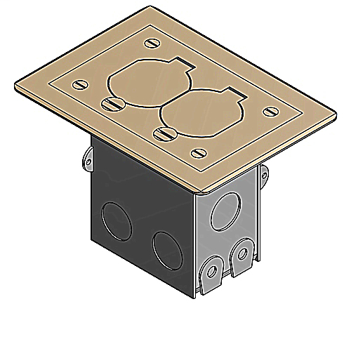 SC 71WDSC RESIDENTIAL FLOOR BOX D Viking Electric