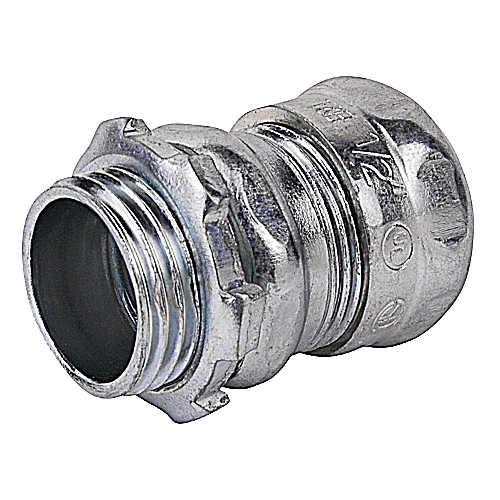 T&B TC111A 1/2-IN EMT STEEL COMPRESSION CONNECTOR T&B TC111A 1/2-IN EMT STEEL COMPRESSION CONNECTOR