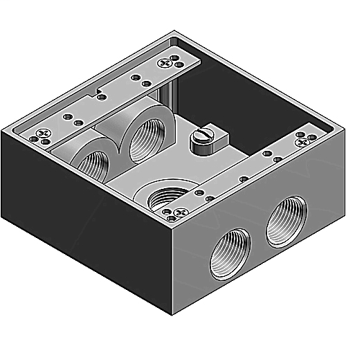 Conduit Box - 2 Gang