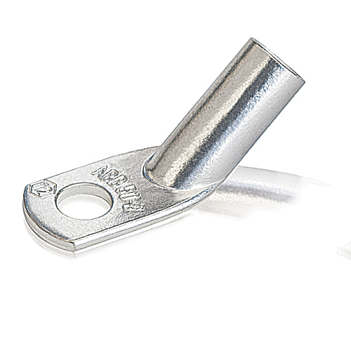 Copper One-Hole 45 Degree Metric Lug