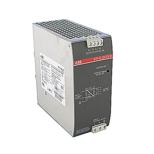Product image for Thomas & Betts 1SVR427024R0000 110-240 VAC/100-350 VDC In DC 24 Volt/5 Amp Out Power Supply