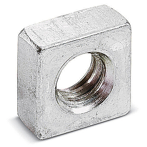 SS AB102-1/4 UNHARDENED SQ NUT 1/4I SS AB102-1/4 UNHARDENED SQ NUT 1/4I