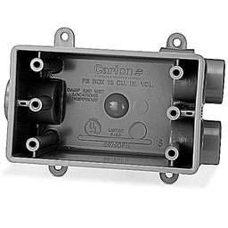 Carlon E979FFN 1" 1-Gang Type-FSCC Non-Metallic Switch/Outlet Box