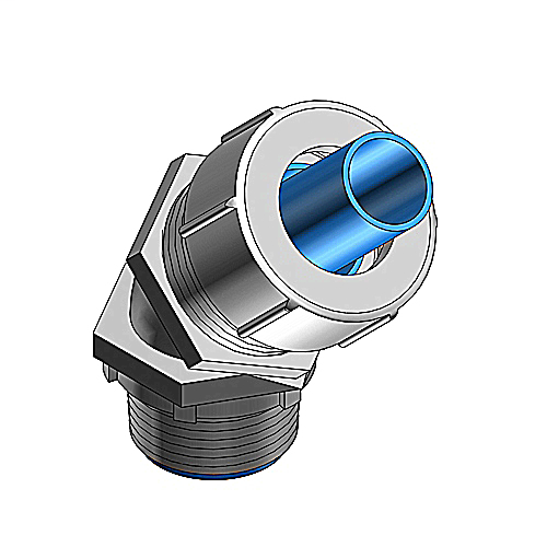 Product image for TB LT438M 3/8IN 45D LT BULLETCONN S