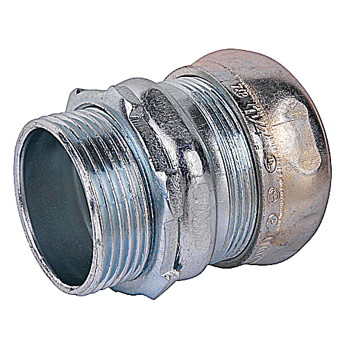 T&B TC114A 1-1/4-IN EMT STEEL COMPRESSION CONNECTOR T&B TC114A 1-1/4-IN EMT STEEL COMPRESSION CONNECTOR