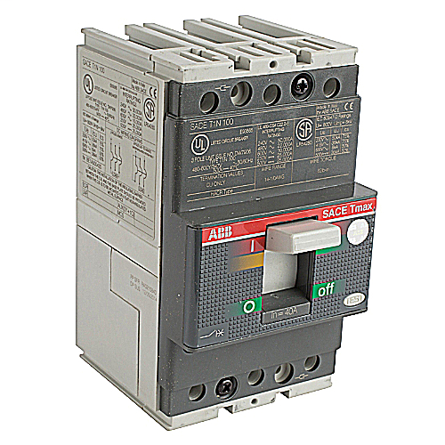 Product image for Thomas & Betts T1N040TL40 Amp 3 Phase Thermal Magnetic Breaker