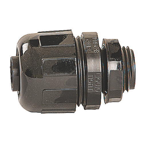 Product image for ABB LT75 3/4 BLACK STRIAGHT LIQUIDT