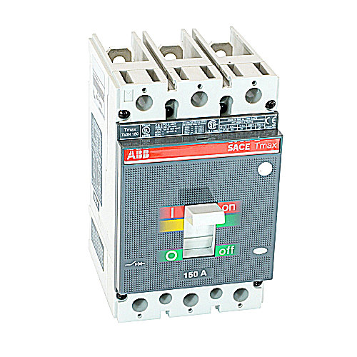 Product image for Thomas & Betts TS3N150TW 3-Pole 150 Amp/600 Volt Thermal-Magnetic Open without Lugs 25 kaic At 480 VAC Circuit Breaker