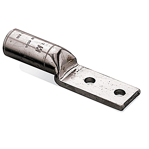 Copper Compression Straight Two-Hole Lug