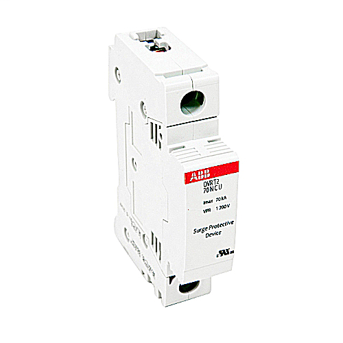 DIN rail surge protection device