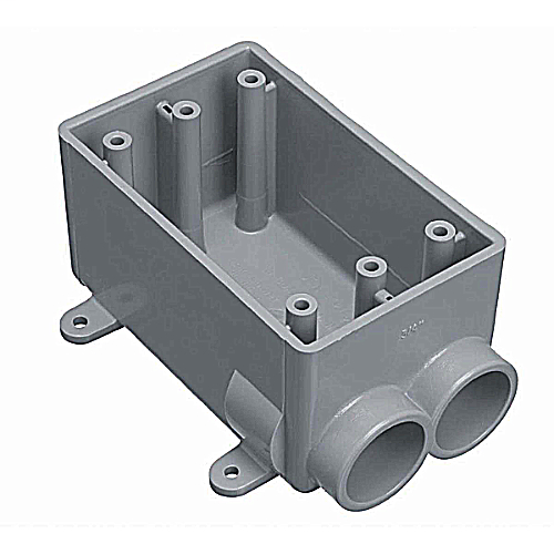 Non-Metallic Carlon E981FFN 1-Inch Type FSC 1-Gang FS PVC Switch Box Non-Metallic Carlon E981FFN 1-Inch Type FSC 1-Gang FS PVC Switch Box