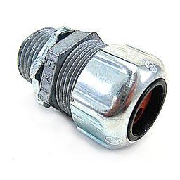 Thomas & Betts 2531-3 3/4" Straight General Purpose Cable Gland / Strain Relief Cord Connector, 3 Holes - Cord Dia.: .260