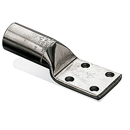 Copper Compression Four-Hole Lug