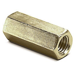 Kindorf H-195-3/8 3/8 Inch Steel Rod Coupling