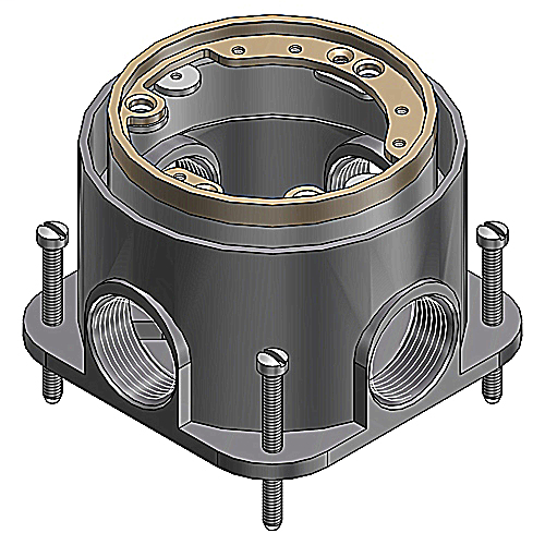 Product image for SC 601-1-1/4 1-GANG SERV FLR-BX 56C