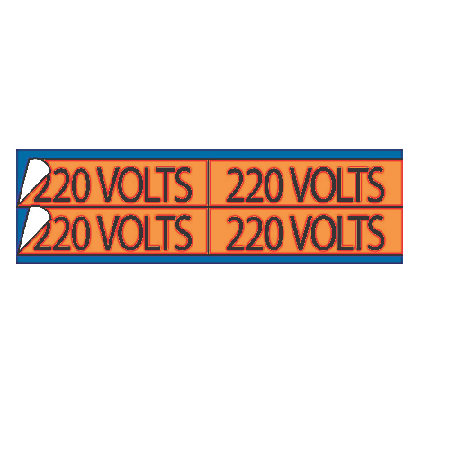 Conduit and Voltage Marker Cards