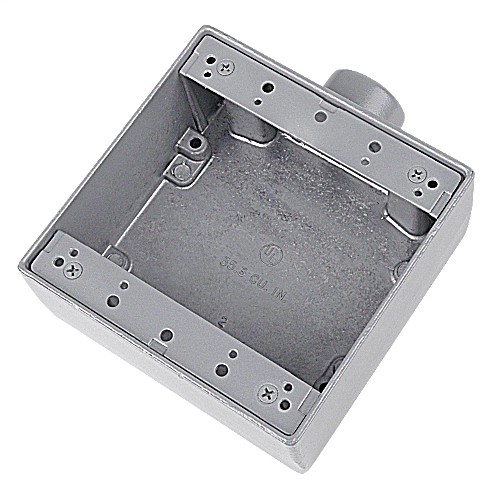2 Gang, Shallow Device Box, Dead End