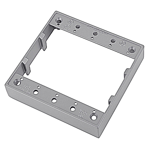 RED-DOT 2IHE 2GANG EXTENSION FOR WEATHERPROOF BOX RED-DOT 2IHE 2GANG EXTENSION FOR WEATHERPROOF BOX