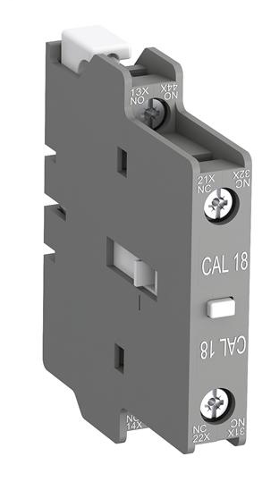 Product image for ABB CAL18-11 1NO 1NC Auxiliary Contact Block