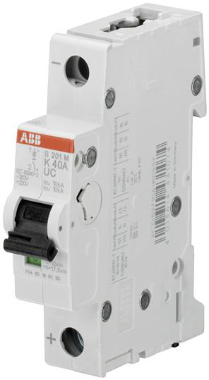 ABB S201MUC-K10 MCB S200MUC 1P K 10 ABB S201MUC-K10 MCB S200MUC 1P K 10
