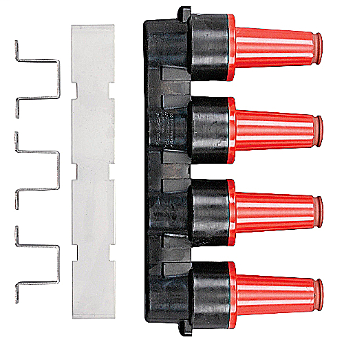 ELASTIMOLD 164J4-5 200AMP 15KV 4POINT JUNCTION W/ U-STRAPS ELASTIMOLD 164J4-5 200AMP 15KV 4POINT JUNCTION W/ U-STRAPS