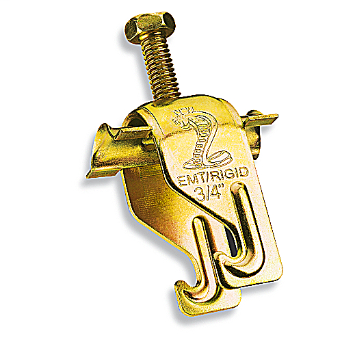 Product image for Thomas & Betts KCPC075 100-Pack 3/4 Inch Size .8600 to 1.110 Inch Cable Range King Clamp