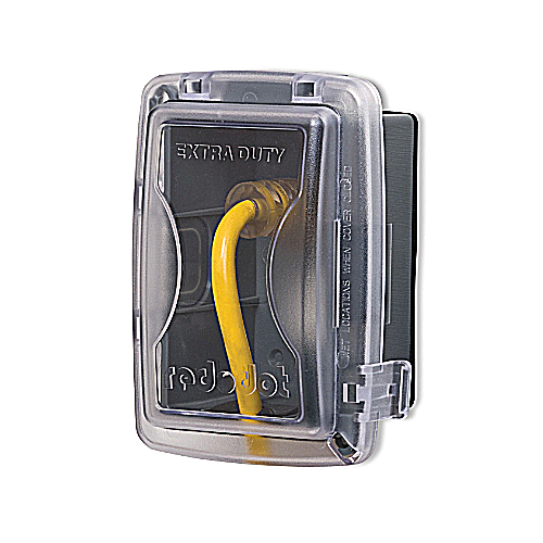 REDDOT 1-Gang Rectangle Metal Weatherproof Electrical Box Cover