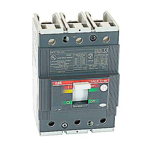 ABB T3N080TW BKR T3N 80A 3P T/M ABB T3N080TW BKR T3N 80A 3P T/M