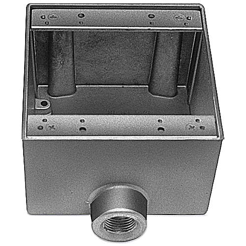 2 Gang, Deep Device Box, Dead End