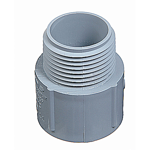 Product image for Carlon E943P 5" PVC Sch40 Conduit Male Terminal Adapter