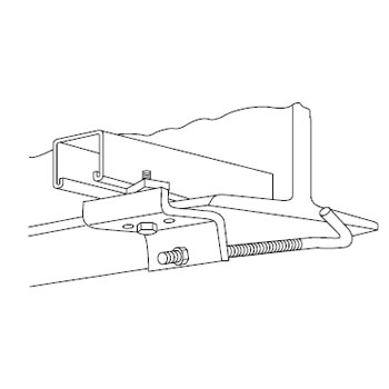 Product image for ABB E 781 SINGLE BEAM CLP STL