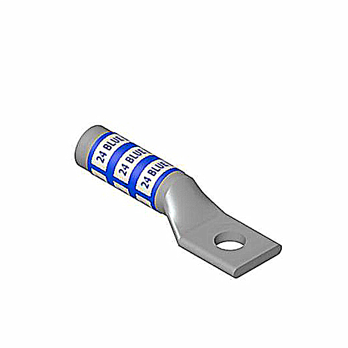 Product image for Thomas & Betts 54930BE 1-Hole Long Barrel 1/4 Inch Hole #8 Lug